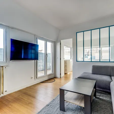 Apartment Sublime Rooftop Dans Un Quartier Convivial *