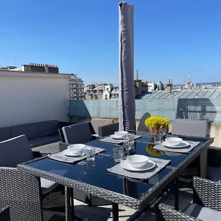 Sublime Rooftop Dans Un Quartier Convivial Parigi